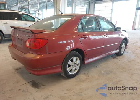 2004 Toyota Corolla S z USA, uszkodzony, nr VIN 1NXBR32E04Z206910